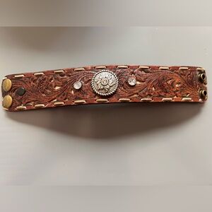 Leather cuff bracelet